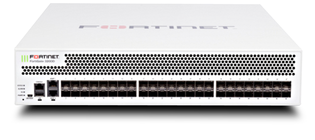 FortiGate 3200D High Performance Next-Gen
Data Center Firewall